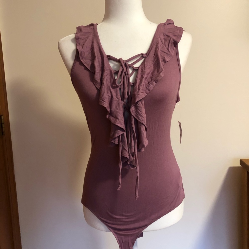 Mauve bodysuit
